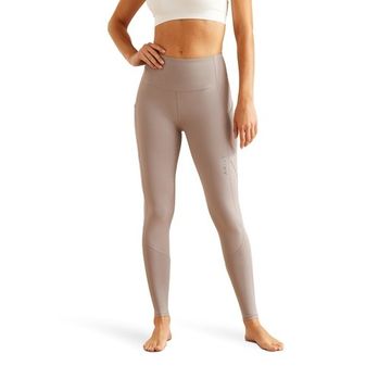 Ariat Womens Breathe EOS Half Grip Recycled Materials Tights (Zinc)