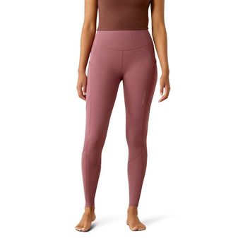 Ariat Womens Breathe EOS Half Grip Riding Tights (Tulipwood)