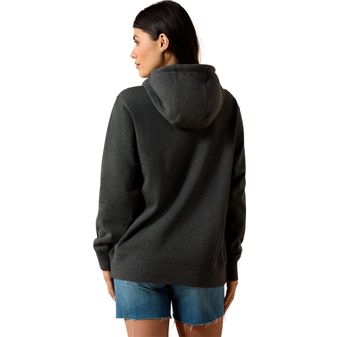 Ariat Womens Logo 2.0 Hood (Charcoal Heather) alternative