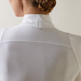 Ariat Womens Luxe Long Sleeve Show Shirt (White) alternative