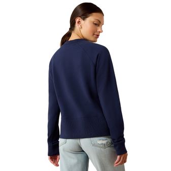 Ariat Womens Martine Sweatshirt (Navy) alternative