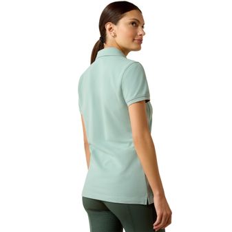 Ariat Womens Prix 3.0 Short Sleeve Polo (Blue Surf) alternative