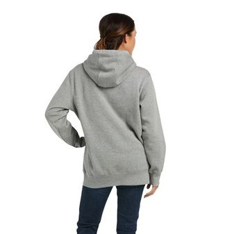 Ariat Womens Rebar Graphic Hoodie (Heather Grey) alternative