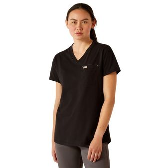 Ariat Womens Rebar Workman Rose T-Shirt (Black) alternative