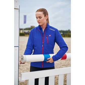 Ariat Womens Rion Team StretchShell Insulated Jacket (Sodalite Bluet) alternative