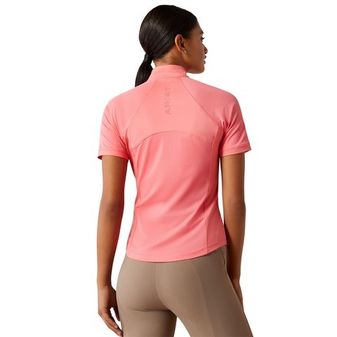 Ariat Womens Soquel 1/4 Zip Baselayer (Coral Paradise) alternative