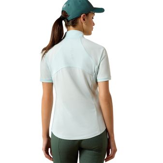 Ariat Womens Soquel 1/4 Zip Short Sleeve Baselayer (Starlight Blue) alternative