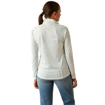 Ariat Womens Sunstopper 3.0 1/4 Zip Baselayer (Beach Glass Print) alternative