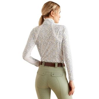 Ariat Womens Sunstopper 3.0 Base Layer (White Bits And Shoes) alternative