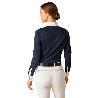 Ariat Womens Sunstopper 3.0 Pro Show Shirt (Navy/Trace) alternative