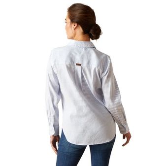 Ariat Womens Tiburon Shirt (Blue Stripe) alternative