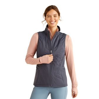 Ariat Womens Venture Full Zip Vest (Ombre Blue)