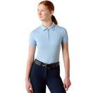 Ariat Youth Bandera 1/4 Zip Short Sleeve Polo (St Tropez) additional 1