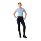 Ariat Youth Bandera 1/4 Zip Short Sleeve Polo (St Tropez) additional 3