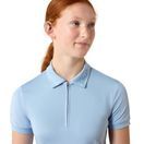Ariat Youth Bandera 1/4 Zip Short Sleeve Polo (St Tropez) additional 4