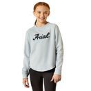 Ariat Youth Benicia Sweatshirt (Cerulean Heather) additional 1
