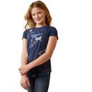Ariat Youth Frolic T-Shirt (Navy Eclipse) additional 1