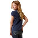 Ariat Youth Frolic T-Shirt (Navy Eclipse) additional 2