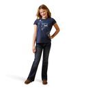 Ariat Youth Frolic T-Shirt (Navy Eclipse) additional 3