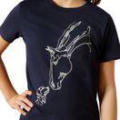 Ariat Youth Hay Girl T-Shirt (Classic Navy) additional 3