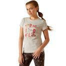 Ariat Youth Iconic Ride Short Sleeve T-Shirt (Heather Grey) additional 1