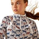 Ariat Youth Sunstopper 3.0 Long Sleeve Base Layer (Painted Ponies) additional 3