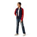 Ariat Youth Team Eq Jacket (Team Navy/Red) additional 3