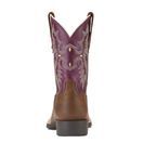 Ariat Youth Tombstone Square Toe Western (Vintage Bomber/Plum) additional 3