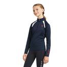Ariat Youth's Sunstopper 2.0 1/4 Zip Baselayer (Team Navy) additional 1
