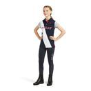 Ariat Youth's Taryn Short Sleeve Polo (Team Navy) additional 3