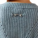 *OUTLET *Ariat Women's Blaydon Sweater (Lake Heather) additional 5