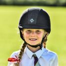 Charles Owen YR8 Sparkly Riding Hat (Black) additional 2