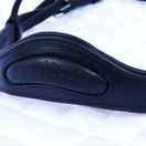 Collegiate Comfitec Crystal Bridle (Black) additional 4