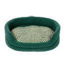 Danish Design Herringbone Fleece Slumber Bed (Green) additional 1