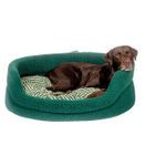 Danish Design Herringbone Fleece Slumber Bed (Green) additional 2