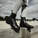 Dublin Ladies Evolution Zip Front Paddock Boots (Black) additional 1