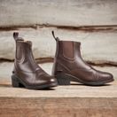 Dublin Ladies Evolution Zip Front Paddock Boots (Brown) additional 1
