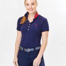 Dublin Ladies Lily Cap Sleeve Polo (True Navy) additional 1