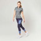 Dublin Ladies Power Performance Mid Rise Colour Block Tights (Blue) additional 1