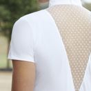 Dublin Ladies Tara Competition Lace Shirt (White) additional 2