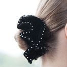 Equetech Hair Scrunchies - Velvet/Crystal additional 1