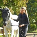 Equilibrium Field Relief Fly Mask Max (Black/Orange) additional 2