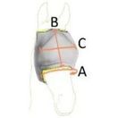 Equilibrium Field Relief Midi Fly Mask No Ears (Grey/Yellow) additional 3
