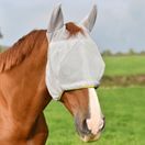 Equilibrium Field Relief Midi Fly Mask With Ears (Grey/Yellow Trim) additional 1