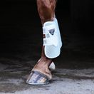 Equilibrium Tri-Zone Open Fronted Tendon Boots (White) additional 2