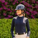 EQx Kylo Riding Helmet Standard Peak (Navy Gloss/Pewter) additional 4