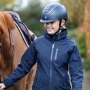 EQx Kylo Riding Helmet Standard Peak (Navy Matte/Pewter) additional 4
