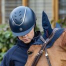 EQx Kylo Riding Helmet Standard Peak (Navy Matte/Pewter) additional 5
