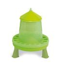 Gaun Plastic Poultry Feeder With Legs (Green) additional 1