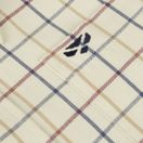 Hoggs of Fife Junior Ambassador Premier Tattersall Shirt (Ivory/Navy) additional 3